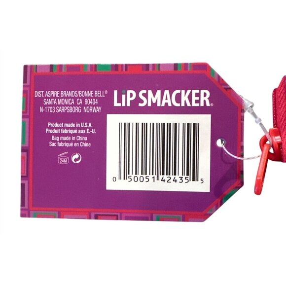 Vintage Bonne Bell Lip Smacker Season's Favorites Lip Balm Set 6 ct w/Zip Pouch - Picture 9 of 9